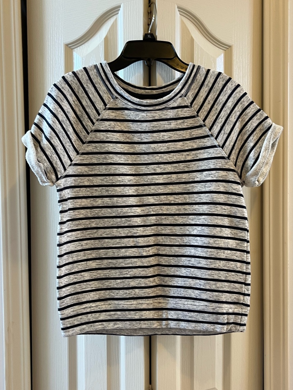 Abercrombie & Fitch Terry Cloth Striped Xs Preppy Top